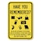 Signmission Safety Sign, 12 in Height, Aluminum, 23909 A-1218-23909 - alternate 1